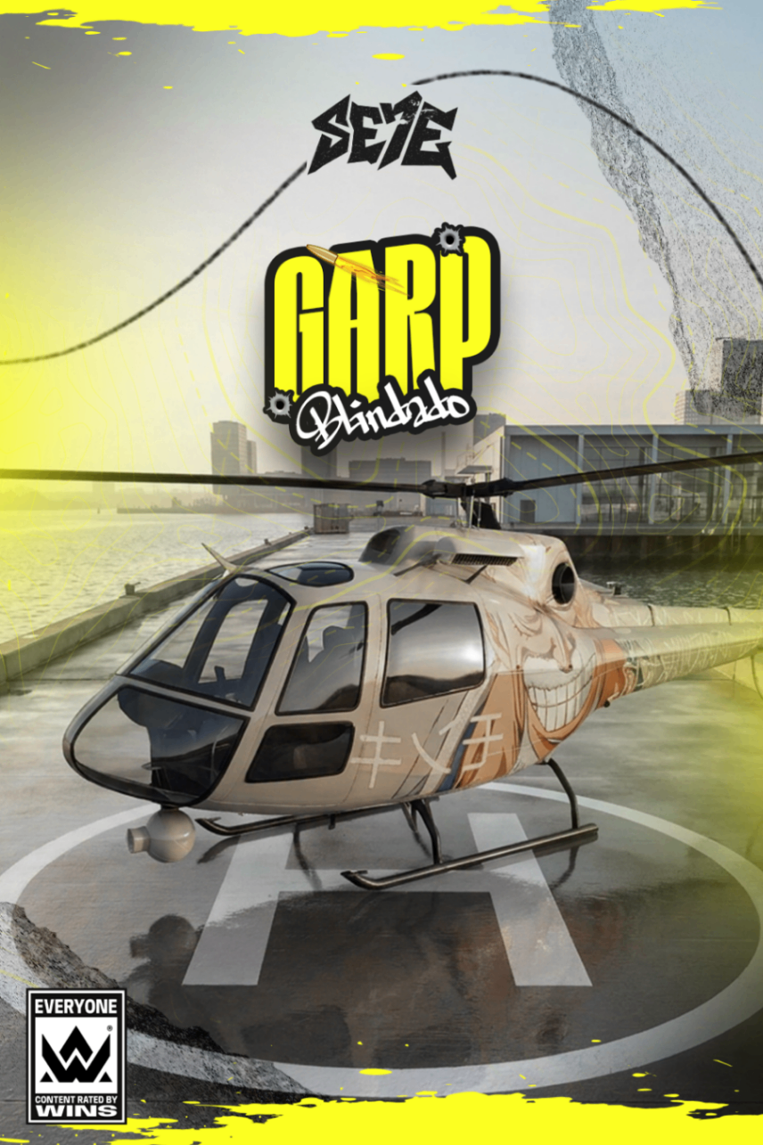 Helicóptero GARP - (16 tiros) (WIPE) ( 1000 KG)