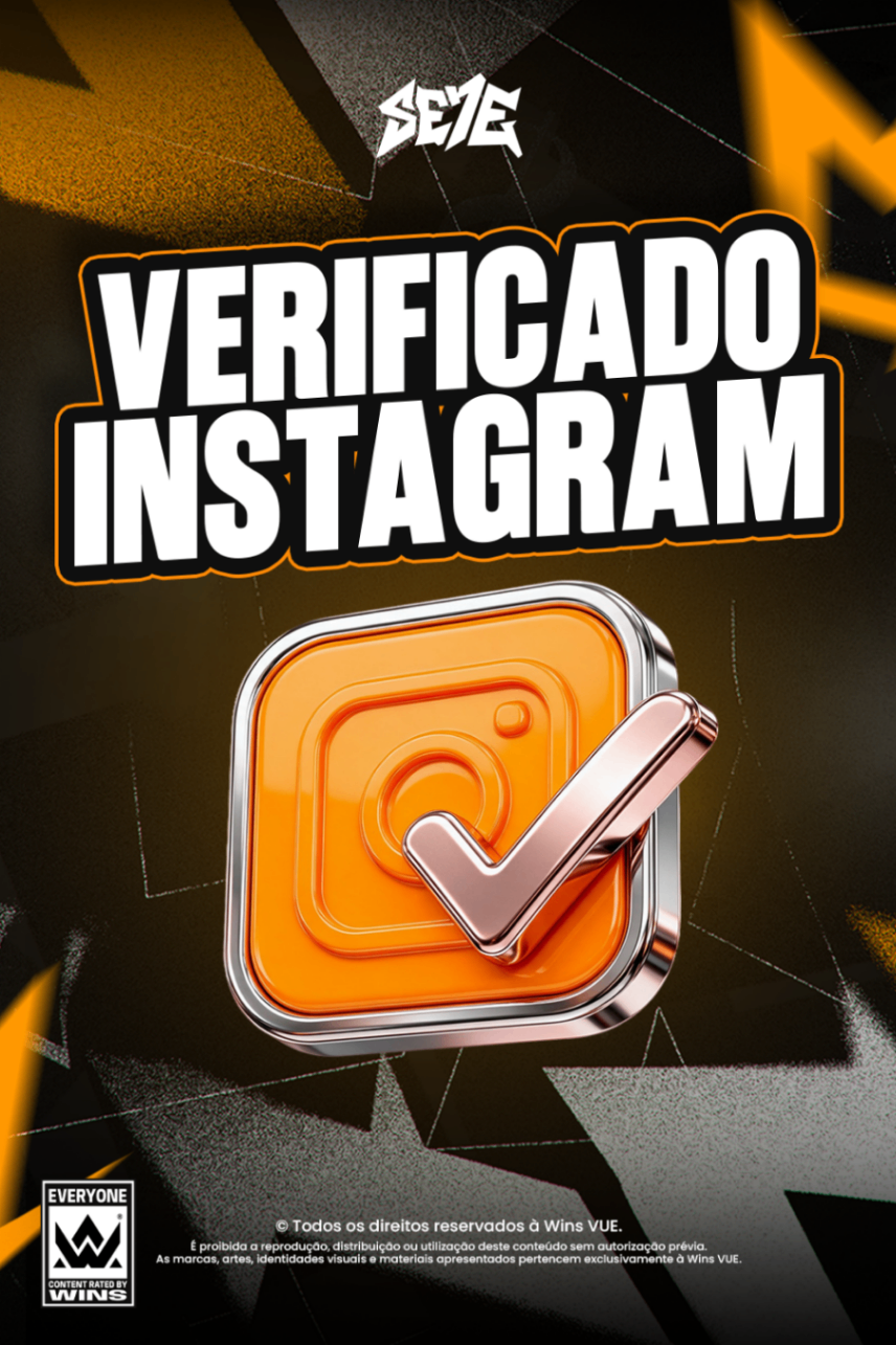 Verificado no instagram