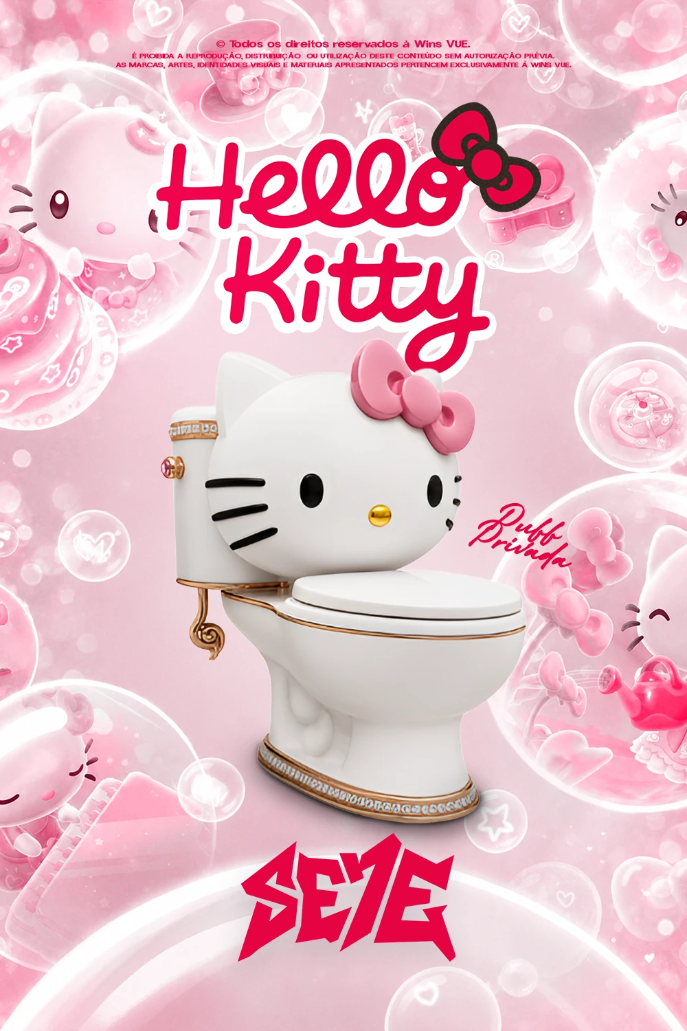Puff Hello Kitty