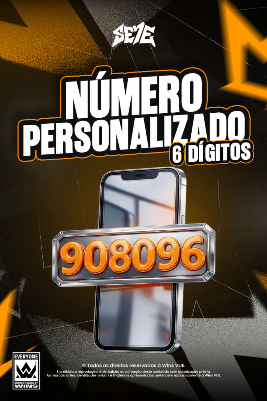 Número personalizado 6 dígitos