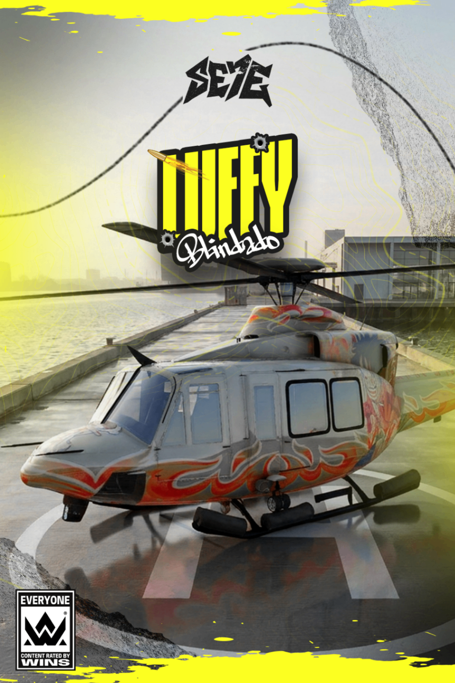 Helicóptero Luffy - (16 tiros) (WIPE) (1000 KG)